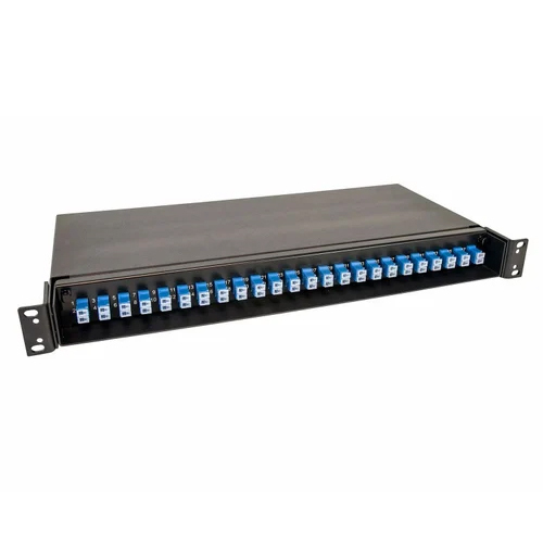 Fiber Patch Panel - Color: Black