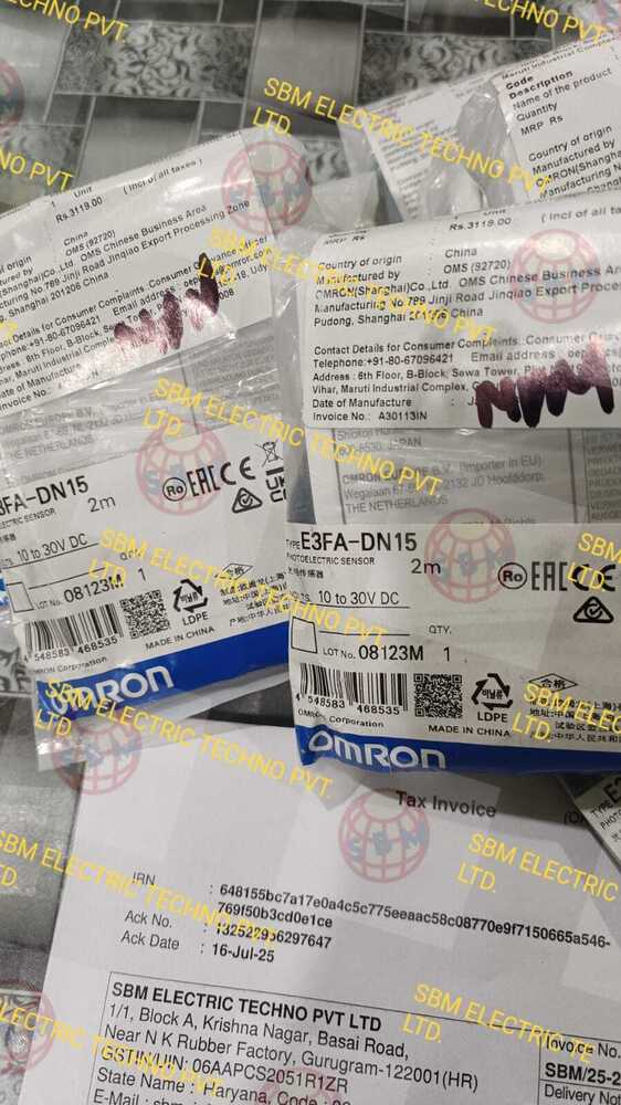 OMRON PROXIMITY SENSOR, E3FA-DN15 2M