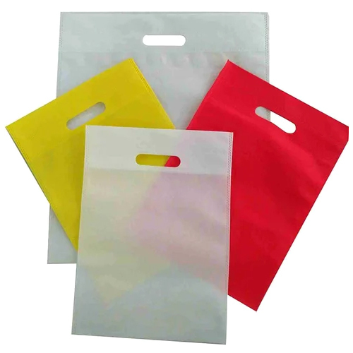 D Cut Non Woven Bag - Color: Multicolor