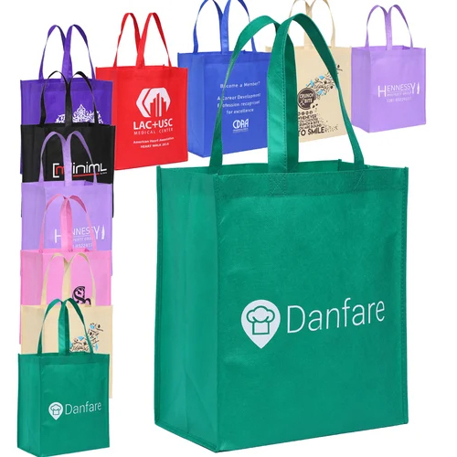 Simple Non Woven Carry Bag - Bag Size: 8 X 10
