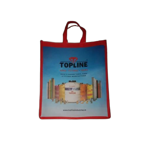 Printed Canvas Bag - Color: Multicolor