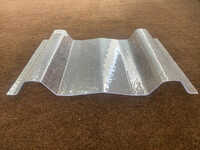 Corrugated Embossed Polycarbonate Sheet - Features: Water Proof