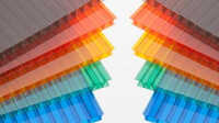 Twinwall Polycarbonate Sheet - 4x39ft & 7x39ft Sizes | Uv Coated, Waterproof, Lightweight, Impact Resistant, Thermal Insulation