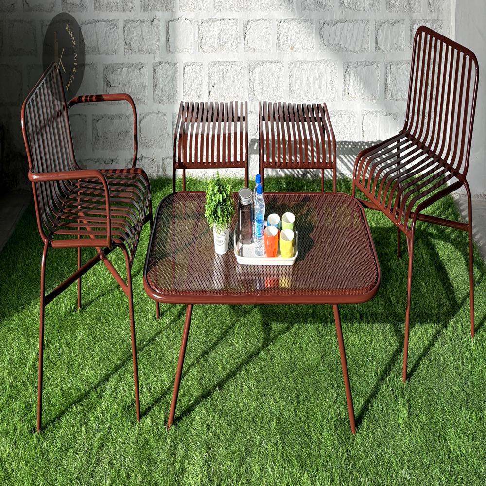 Cafe Chairs & Table - Assembly: No Assembly Required