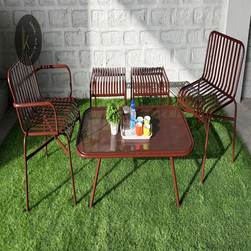 Cafe Chairs & Table - Assembly: No Assembly Required