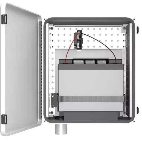 Electrical Enclosure With Power Supply