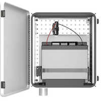 Enclosure With Power Supply - Color: As Per Requirement