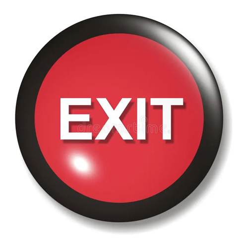 Exit Button Switch