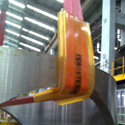 Coil Lifting With Ferretex Sleeve