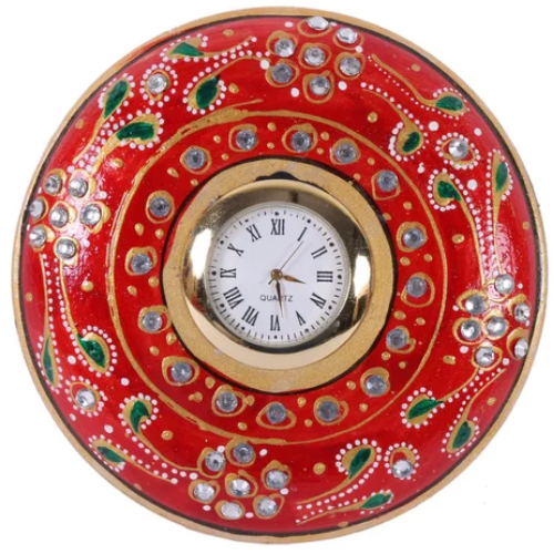 Marble Polishing Clock