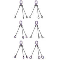 Three Leg Wire Rope Sling