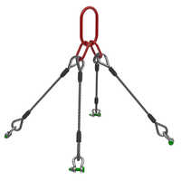 Four Leg Wire Rope Sling