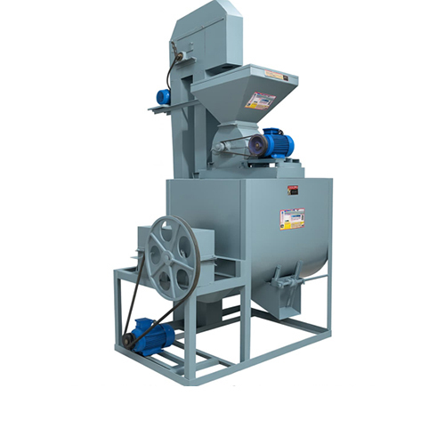 5Hp Automatic Poultry, Cattle Feed Mixer Plant Three Phase - Feature: High-Efficiency Motor