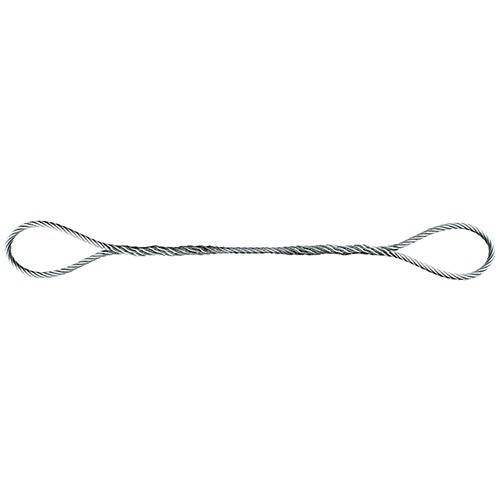 Single Leg Wire Rope Slings - Wire Rope | Minimal Rope Size 7-32 Mm, Wll Range 50-15000 Kg, Galvanized Material, Various End Fittings, Is Standards