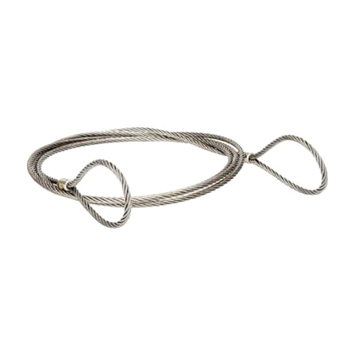 Single Leg Wire Rope Slings - Wire Rope | Minimal Rope Size 7-32 Mm, Wll Range 50-15000 Kg, Galvanized Material, Various End Fittings, Is Standards