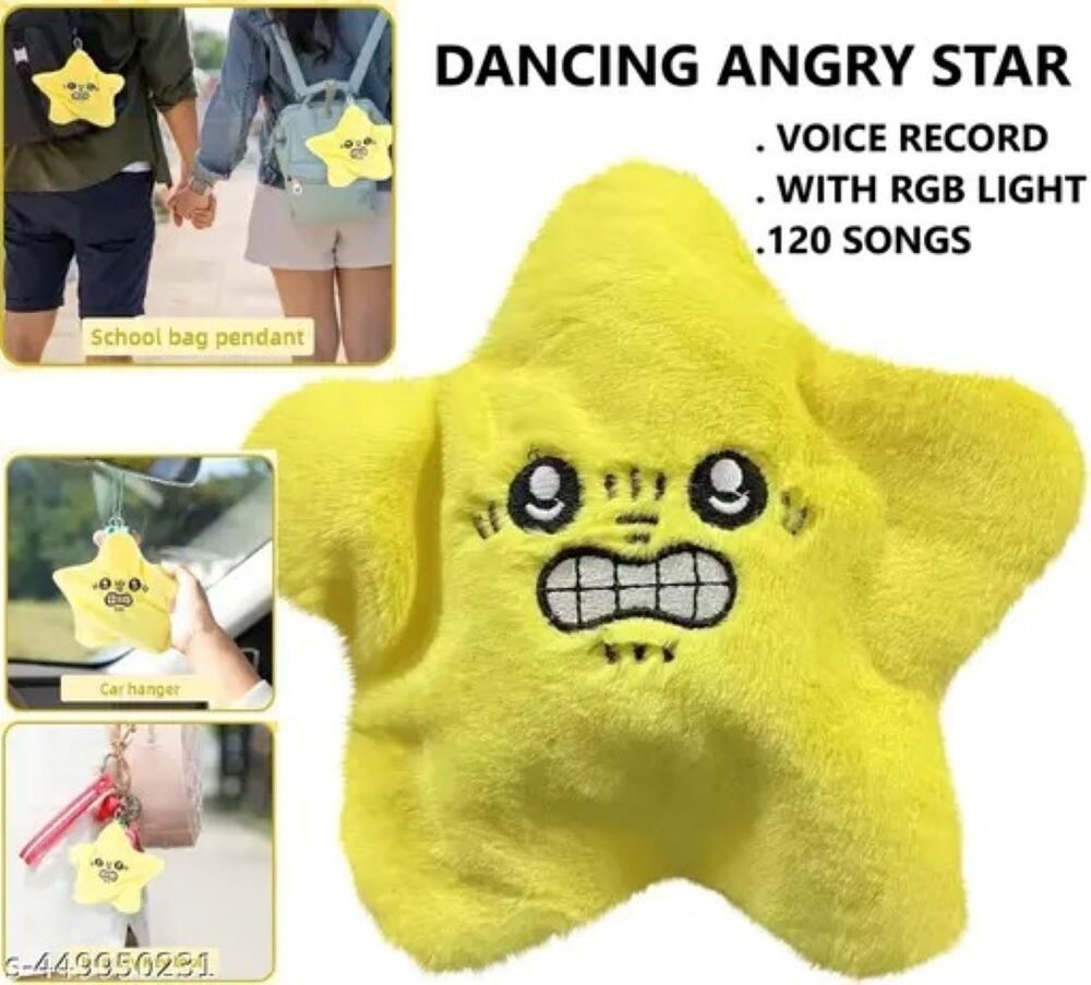 Angry Star Plush Dancing Toy