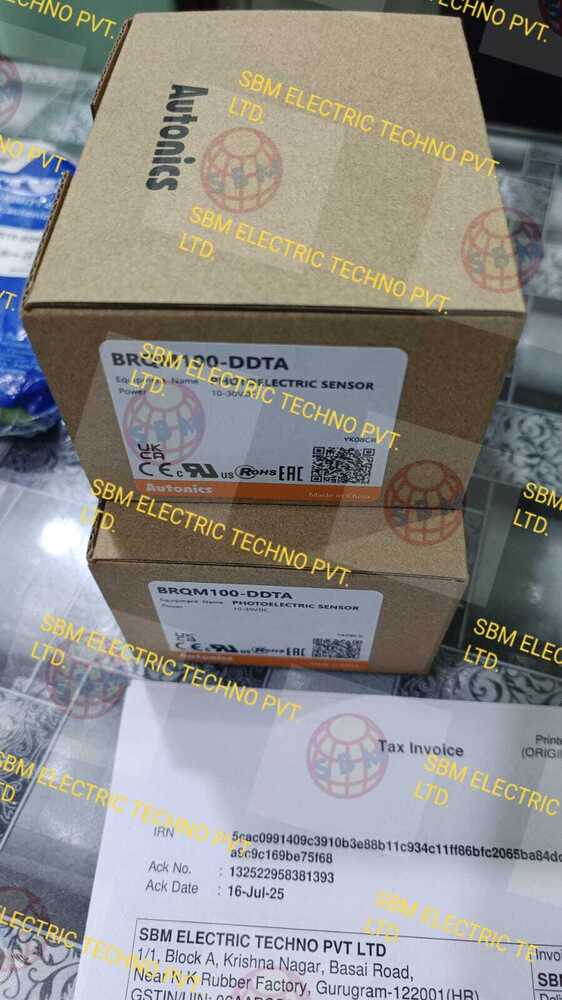 AUTONICS PHOTOELECTRIC SENSOR  10 TO 30VDC, BRQM100-DDTA