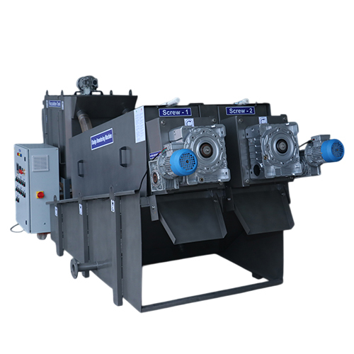 Sludge Dewatering Machine - Material: Mild Steel