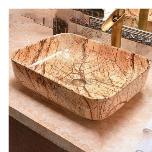 Brown Marble Washbasin