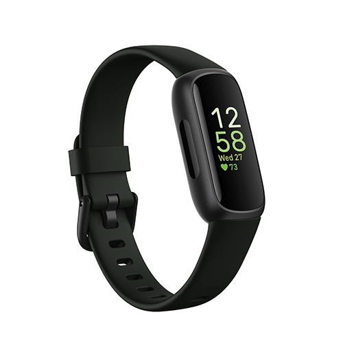 Black Fitbit Inspire 3 Fitness Tracker - Features: High Accuracy
