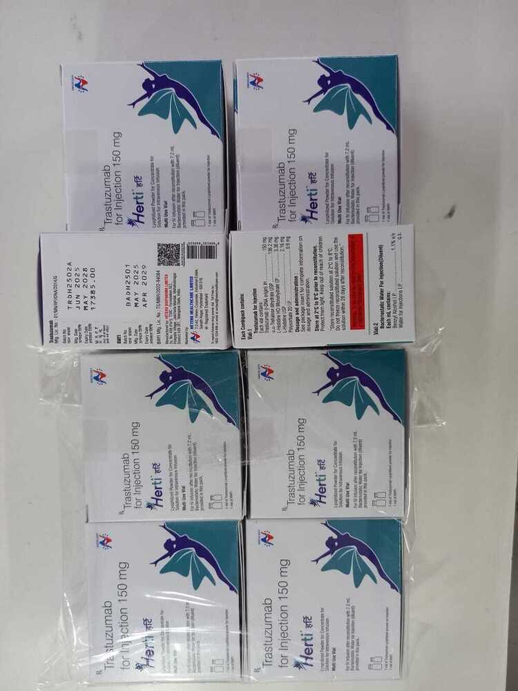 Trastuzumab Injection - 150mg | Inhibits HER2 for Effective Treatment of Breast and Stomach Cancer