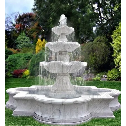 Marble Carving Outdoor Fountain