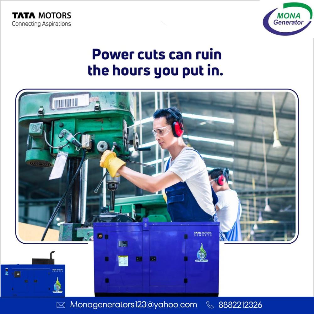 125kVA Tata Motors Three Phase Diesel Generator