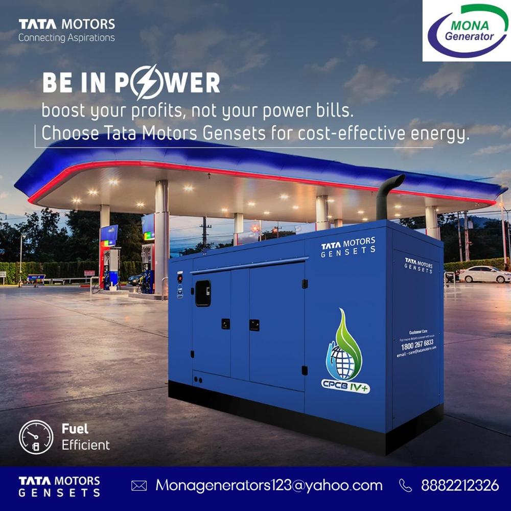 125kVA Tata Motors Three Phase Diesel Generator