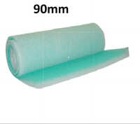 90mm Fiberglass Paint Booth Filter - Color: Green