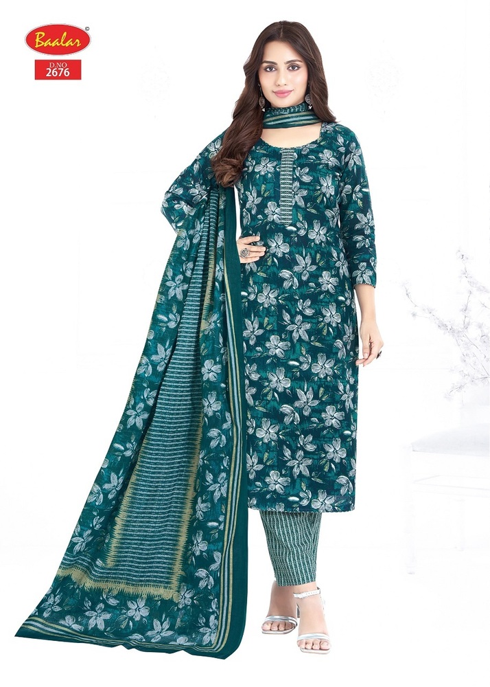 Baalar Aleena Vol-26  Dress Material