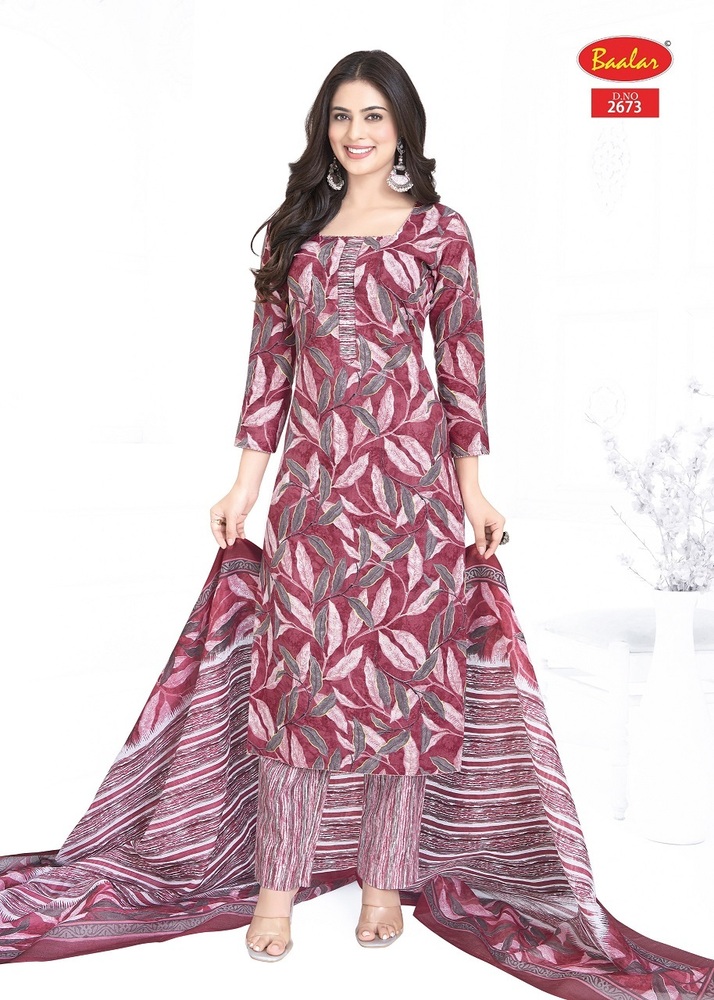 Baalar Aleena Vol-26  Dress Material