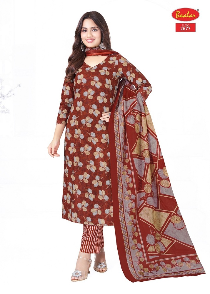 Baalar Aleena Vol-26  Dress Material