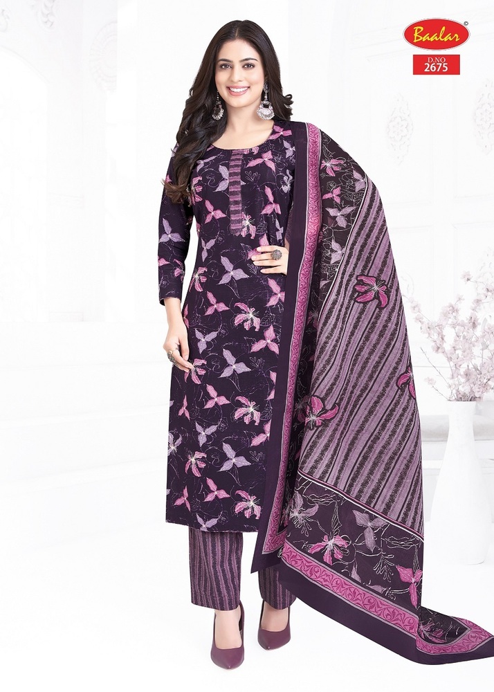 Baalar Aleena Vol-26  Dress Material