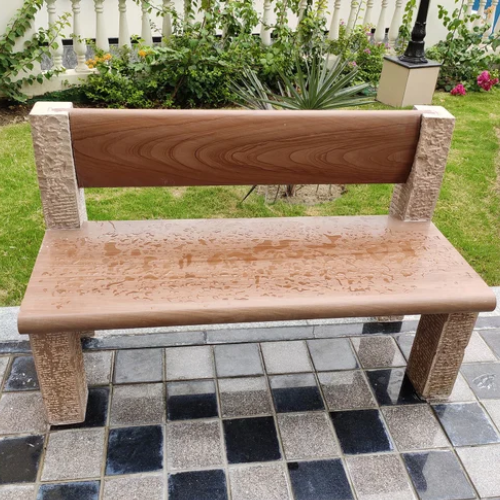 Outdoor Sandstone Bench