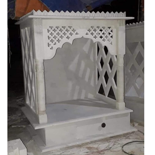 Jali Makrana Marble Temple - Color: White