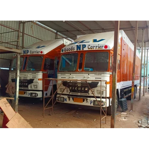 Truck Cabin And Container Body