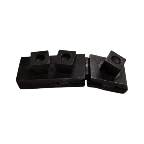 Aluminium Black Flat Clamp - Metal Type: Aluminum