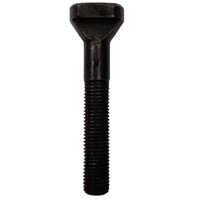 Forged T Bolt - Heat-treated Quenched Steel, M16x100 Size, Sleek Black Finish | Robust Industrial Fastening Solution For Heavy-duty Applications