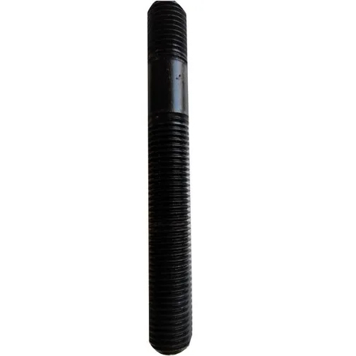 Half Threaded Stud - Color: Black
