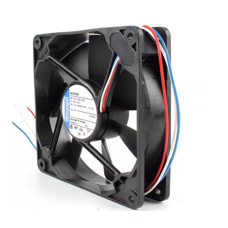 Ebmpapst 4414F/2M 24V 0.13A 2400RPM Axial Flow Cooling Fan Wire Leads Inverter for Commercial Installation