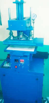 Hydraulic leather embossing Machine