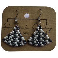 Small Triangle Earring with hook
