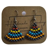 Small Triangle Earring with hook