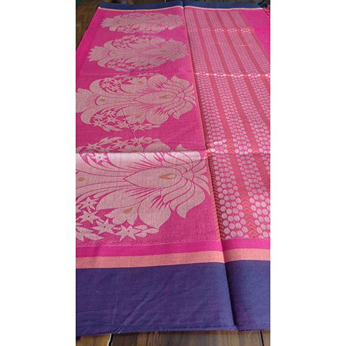 Super Quality Cotton Saree - Color: Multicolor