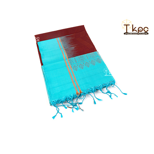 Pochampally Silks Saree - Color: Multicolor
