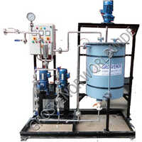 Chemical Injection Skid - Color: Blue
