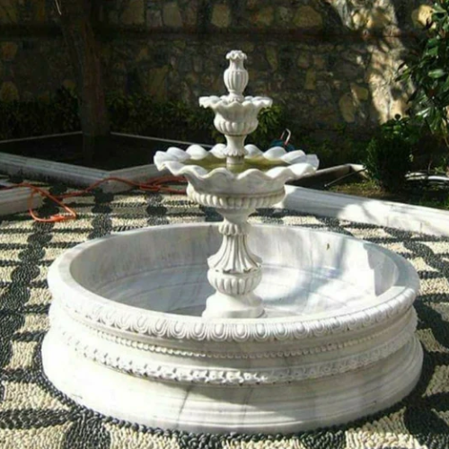 Designer Outdoor Marble Fountain