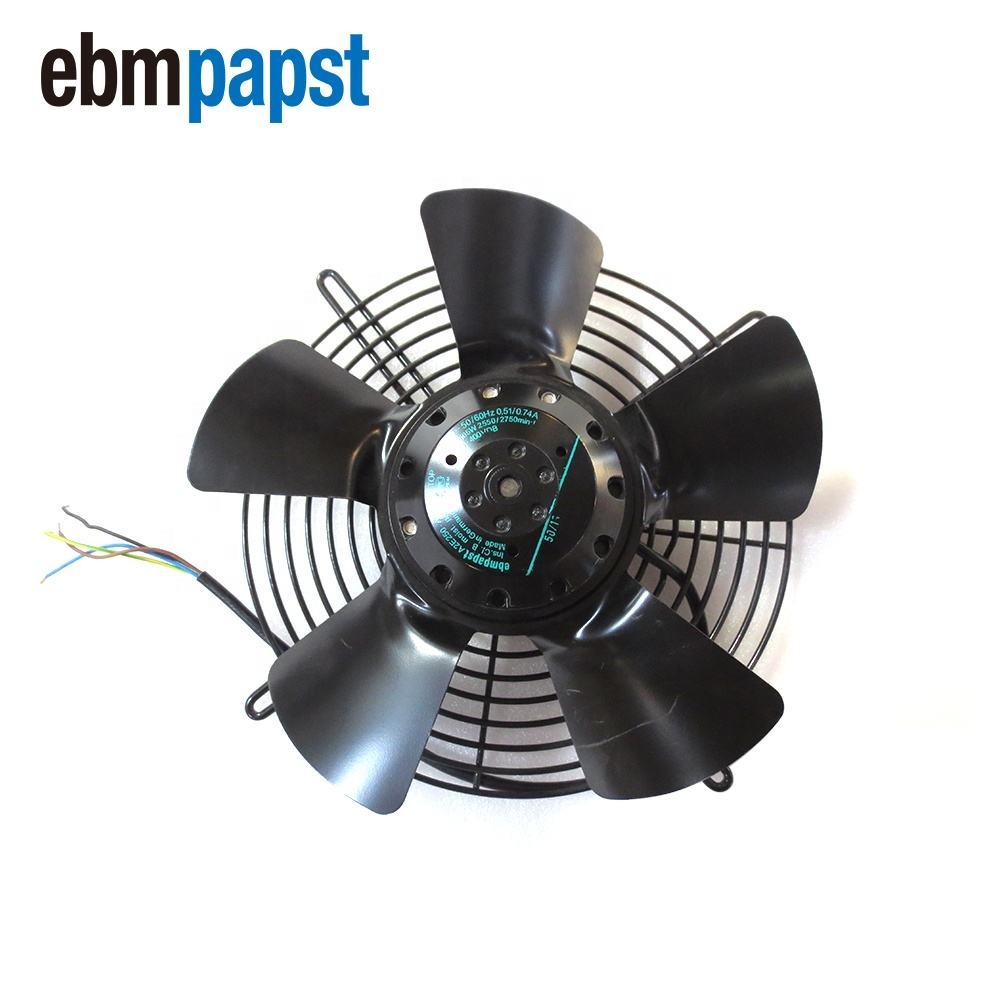 ebmpapst S2E250-BE65-01 230V AC 115W 0.51A 250mm 2550RPM Ball Bearing Inverter Converter Radiator Axial Cooling Fan
