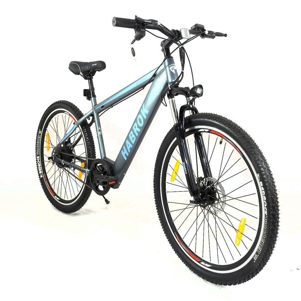 HABROK Steel E-BIKE 27.5T, SINGLE SPEED, 7.8AH BATTERY
