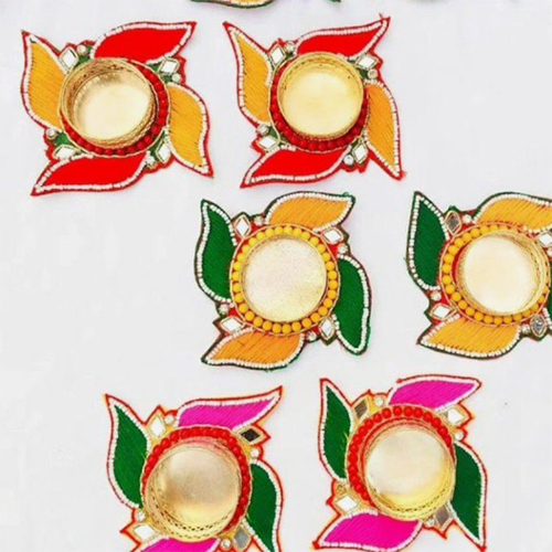 Festive Tea Light Candle Holders